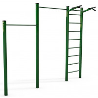 Турнік подвійний+шведська стінка для вулиці